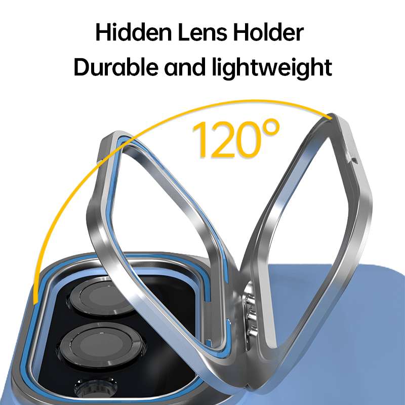 Liquid Silicone Magnetic Kickstand Case For Samsung S25 / S25 Edge