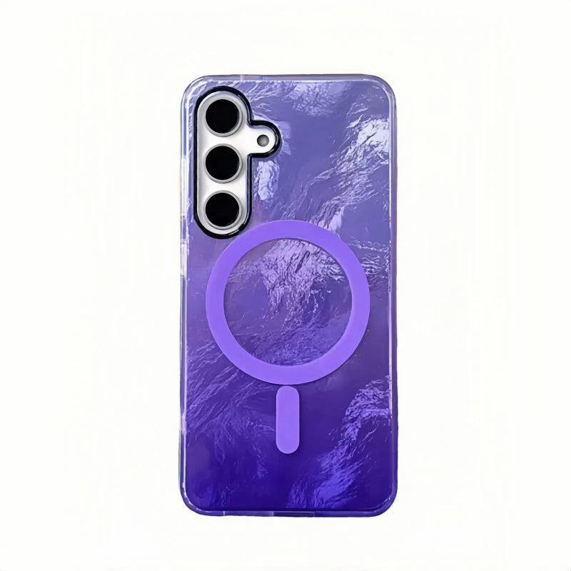 Glacier Shine Magnetic Case for Samsung S25 Edge