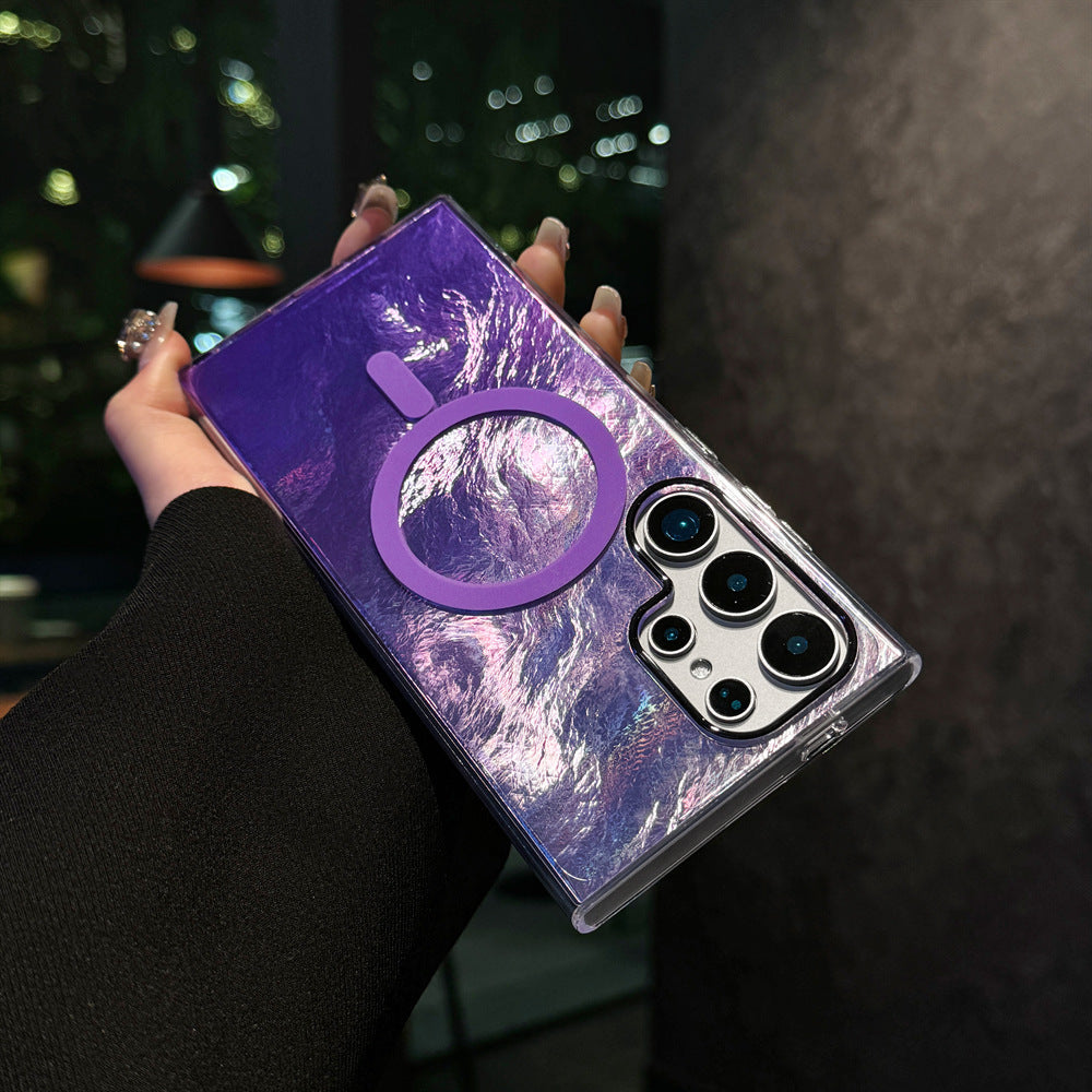 Glacier Shine Magnetic Case for Samsung S25 Edge