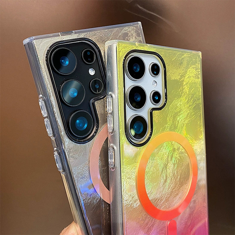 Glacier Shine Magnetic Case for Samsung S25 Edge