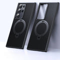 360° Magnetic Ring Stand Case for Samsung Galaxy S25 Ultra